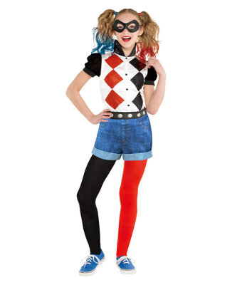 Dívčí kostým Harley Quinn