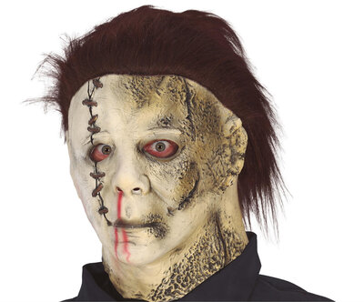 Latexová maska Michael Myers s vlasy