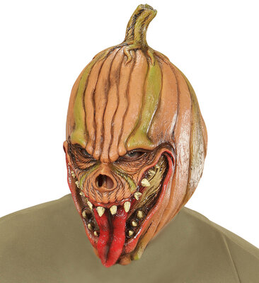 Latexová maska zlověstná dýně