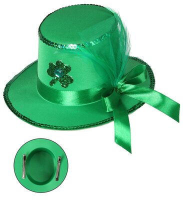 Mini klobouk Den svatého Patrika