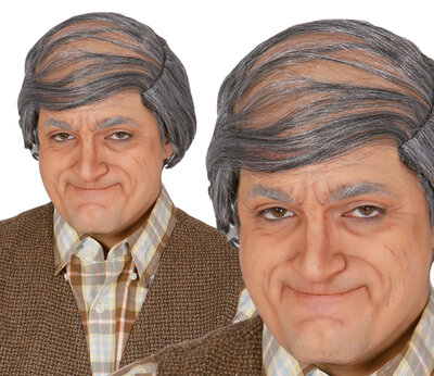 Pánská paruka přehazovačka