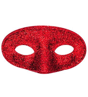 Škraboška s glitry