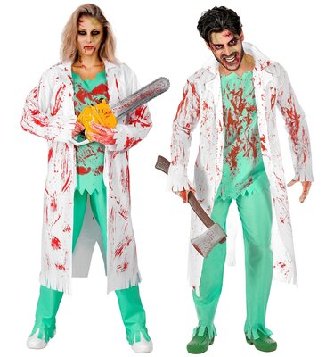 Zombie kostým doktor