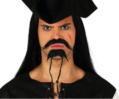 Knír a bradka pirát Jack Sparrow