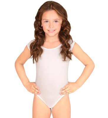 Dívčí bílé body bez rukávů