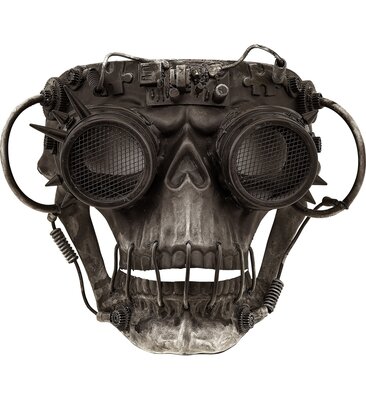 Maska lebka steampunk
