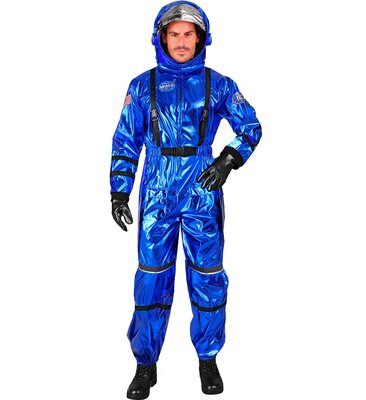 Pánský kostým astronaut, modrý