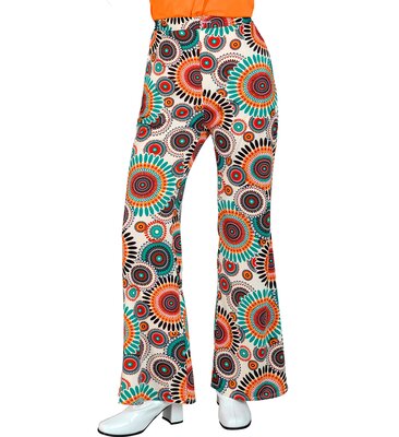 Dámské hippie kalhoty 60. léta, vintage