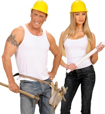 Unisex tílko, bílé