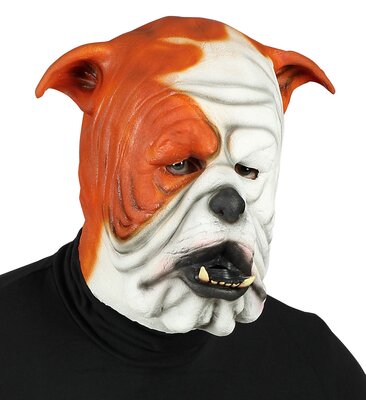 BULLDOG - celohlavová maska psa