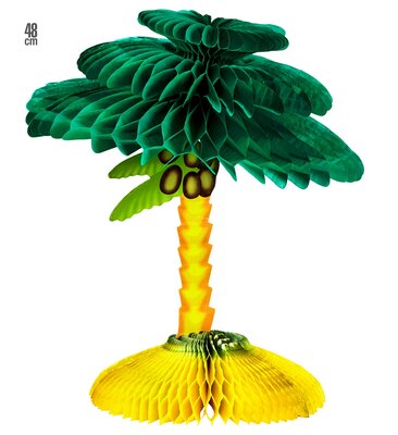 Havajská dekorace palma 48 cm