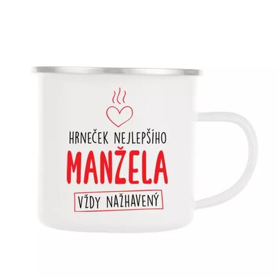 Hrneček nejlepšího manžela - plecháček