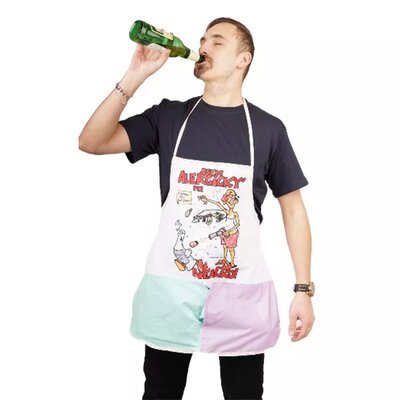 Jsem alergický na nealko - Zástěra s Otvírákem