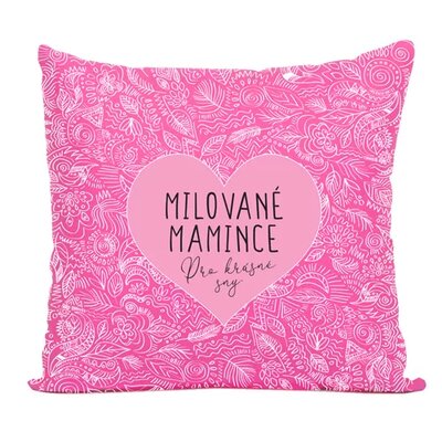 Milované mamince - vtipný polštář