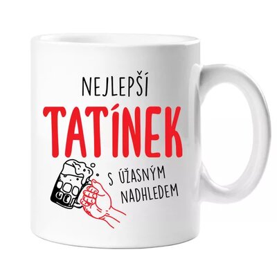 Nejlepší tatínek - hrnek 2 barvy