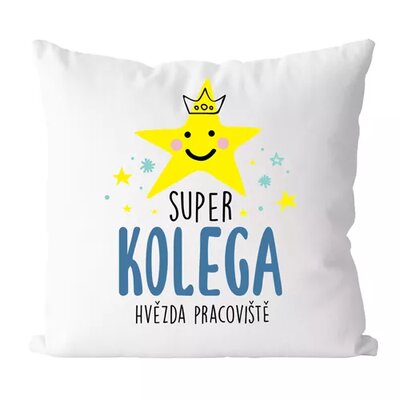 Super kolega - vtipný polštářek