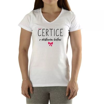 Čertice v dárkovém balení - Vtipné dámské tričko City