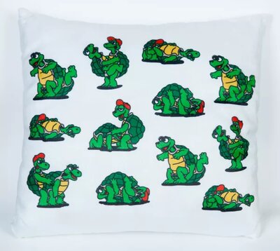 Souložící želvy - polštářek