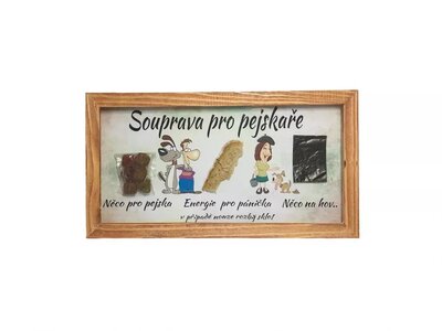 Souprava pro pejskaře- rámeček v případě nouze!