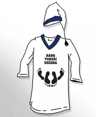 Noční košile Ráno tvrdší večera