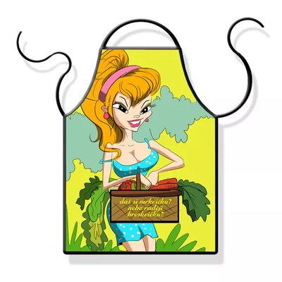 Zástěra - Dáš si mrkvičku?