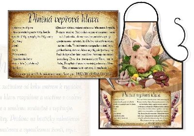 Zástěra Prasečí hlava