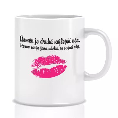 Hrnek - Úsměv je druhá nejlepší věc