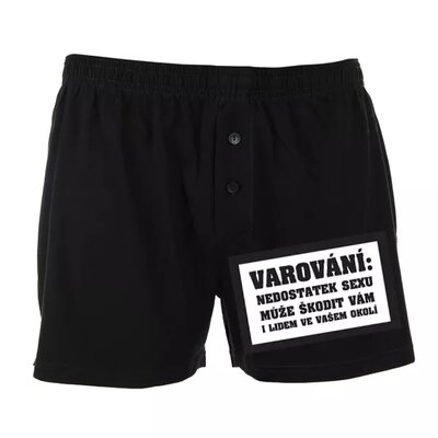 Trenýrky - Varování nedostatek sexu