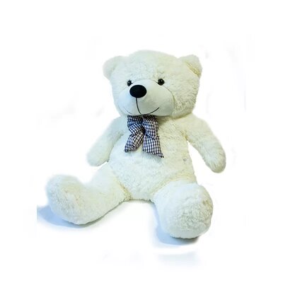 Medvěd bílý plyšový 160 cm
