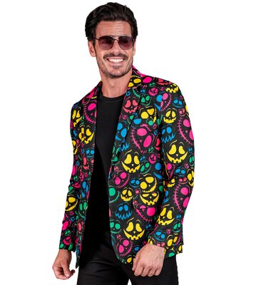 Pánské neonové sako, barevní duchové