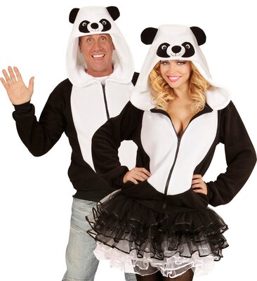 Plyšová mikina panda
