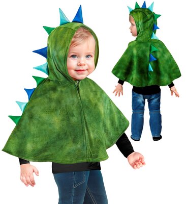 Plyšové poncho dinosaurus