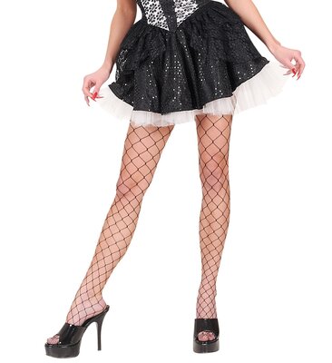 Černá sukně z flitrů a krajky s našitou spodničkou