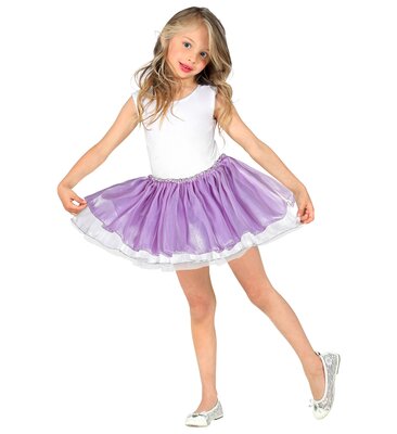 Dětská bílorůžová tutu sukénka