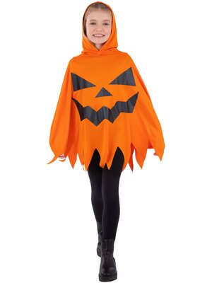 Oranžové dětské poncho dýně
