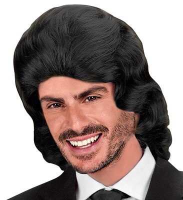 Pánská paruka Frankie, černá