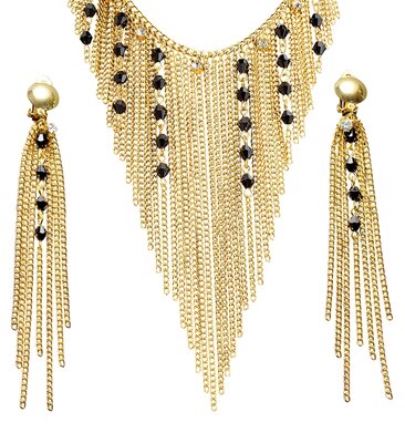 Antický náhrdelník s náušnicemi