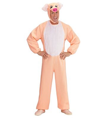 Kostým prasátka (overal, kapuce s maskou)