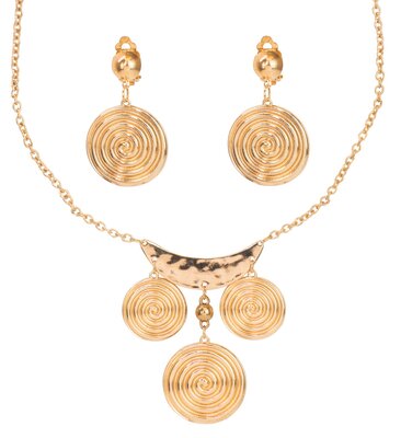 Římská sada šperků (náhrdelník, náušnice)