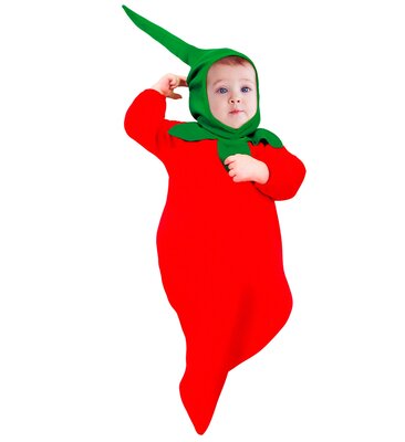 Kostým Chilli paprička pro miminko