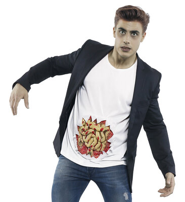 Pánské tričko s vnitřnostmi, XL