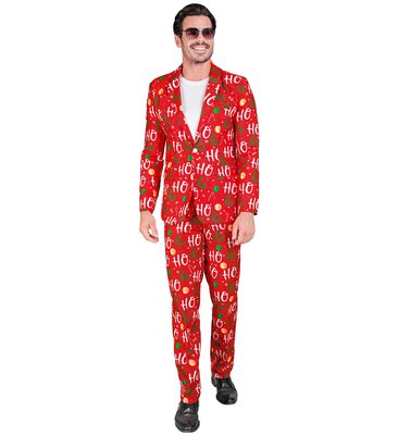 Pánský oblek s vánočním motivem