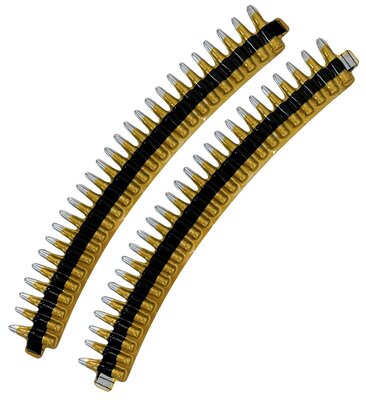 Plastový pás s náboji