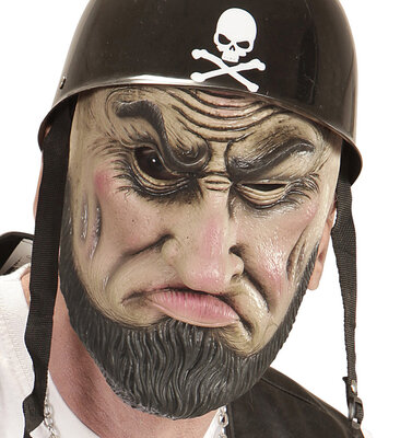 Poloviční maska na obličej, motorkář