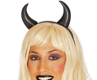 Čertí rohy, černé