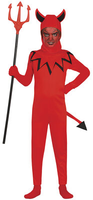 Chlapecký kostým čert s ocasem