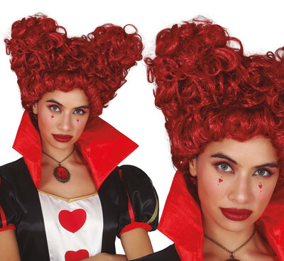 Dámská paruka srdcová královna