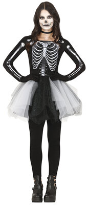 Dámský kostým kostlivka (šaty)