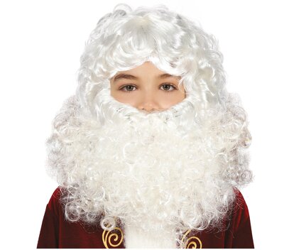 Dětská paruka s vousy Santa Claus