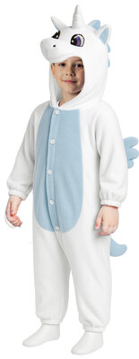 Dětský kostým modrý jednorožec s ocasem